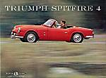 1962 Triumph Spitfire 4 sales brochure